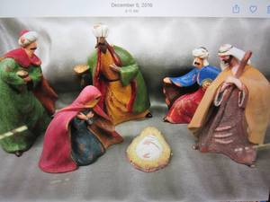 NIB 6 pc Nativity Set...