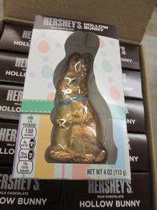 Case of 12 Hersheys Hollow Bunnies...
