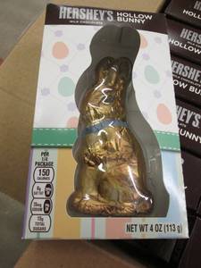 Case of 12 Hersheys Hollow Bunnies...