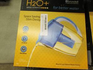 NIB Brondell H2O 6-Cup Water Filtr...
