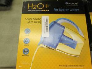 NIB Brondell H2O 6-Cup Water Filtr...