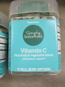 4 Bottles of Simply Balanced Vitami...