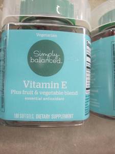 4 Bottles of Simply Balanced Vitami...