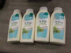 4- 24 oz Bottles St Ives Body Wash...