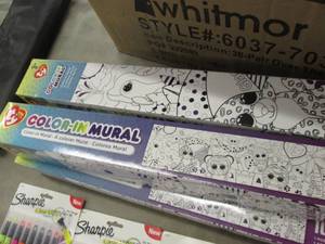 5 Color in Murals  Retail $14.99ea...