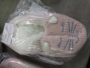 7 pr Ladies SM Knit SlipperSocks w...
