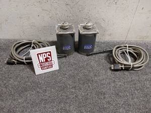 lot 70 image: (2) Eastern Air Stepper Motors (Loc. S47)