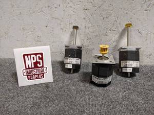 lot 80 image: (3) PowerMax Stepper Motors (Loc. S49)