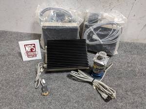 lot 124 image: (3) Sets of Parker Compumotor Stepper Motor Drives and Motors  (Loc. S38)