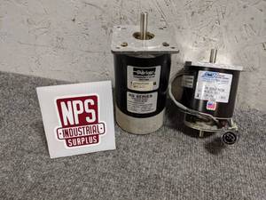 lot 144 image: CMC Servo Motor and Parker Stepper Motor (Loc. S39)