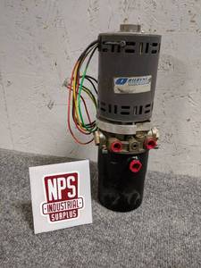 lot 145 image: 13 HP Hydraulic Motor and Pump 115230V  1 Phase (Loc. S39)