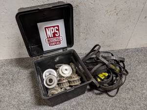 lot 155 image: Container of Timing Gears and Belts (Loc. S39)