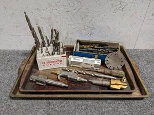 lot 164 image: Lot of Drill Bits, Endmills and More (Loc. S40)