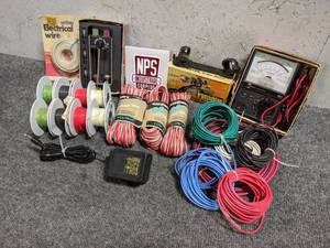 lot 175 image: Spools and Coils of Wire - Multimeter and More (Loc. S40)