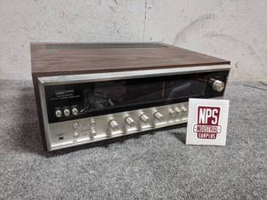 lot 180 image: Vintage Montgomery Ward  Airline Solid State Stereo Receiver GEN-6964A (Loc. S40)