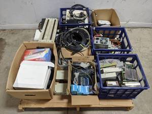 lot 177 image: Pallet of Vintage Computer Parts and More