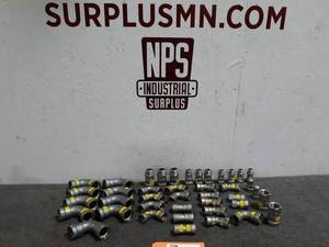 lot 23 image: (41) NEW Viega MegaPress Pipe Fittings (Loc. S46)