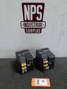 lot 30 image: (2) Siemens Micromaster Vector Controllers (Loc. S46)