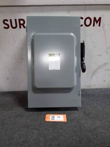 lot 13 image: New in Box Square D 200A Disconnect Switch (Loc. S37)