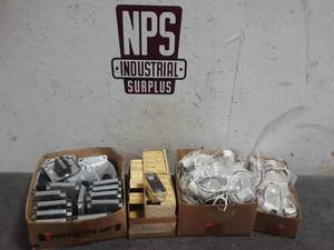 lot 59 image: Assorted Twist Lock Plugs  Bulb Receptacles (Loc. S38)