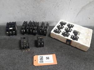 lot 56 image: Lot of Circuit Breakers (Loc. S38)