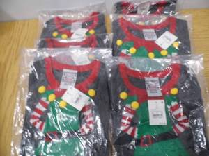 lot 55 image: Christmas Sweaters