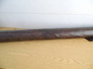 lot 76 image: Roll of Brown Vinyl Upholstery Fabric
