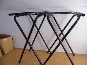 lot 81 image: 2 Tray Stands