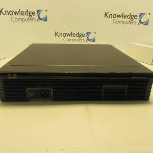 lot 7 image: CISCO 2921 Router, Tested Working GREAT FOR CCNA or CCNP or CCIE Students can run voice on this router