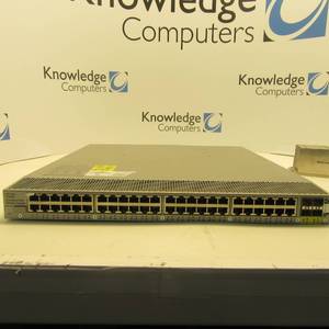 lot 26 image: Cisco 48 Port 101001000 Gigabit Switch Tested great for ccna, ccie,ccnp labs