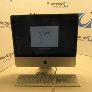 lot 69 image: APPLE I-Mac All in One  Tested Working wkeyboard Intel   Core 2 Duo E8135  2.40GHz -