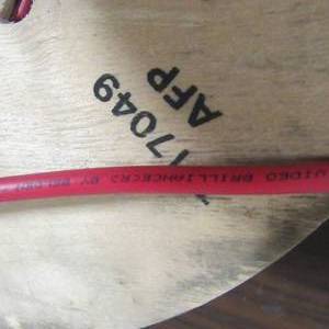 lot 82 image: Large Spool of Precision Video Cable -Red