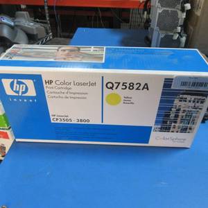 lot 91 image: HP LazerJet Color Print Cartridge CP3505 Q7582A New