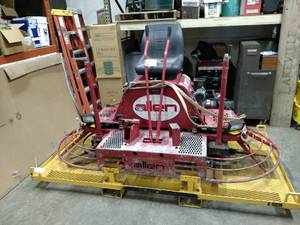 lot 1 image: Allen MP315 8 Ride On Power Trowel...