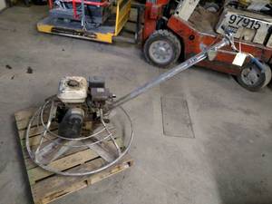 lot 7 image: Bartell 36 Walk Behind Power Trowe...