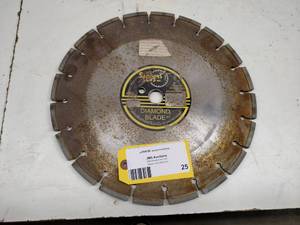 lot 25 image: 14 x .375 Diamond Saw Blade...