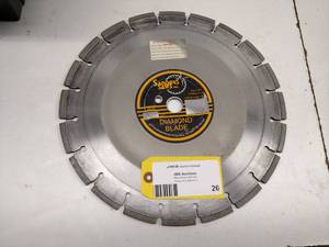 lot 26 image: 14 x .250 Diamond Saw Blade...