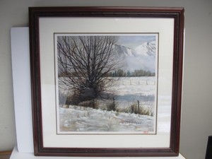 lot 82 image: Framed Signed & Numbered Print by Sanders McNeal