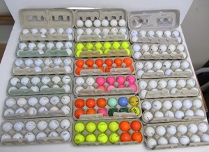 lot 100 image: Large Lot of Golf Balls