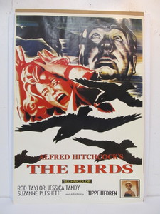 lot 117 image: Alfred Hitchcock THE BIRDS Movie Poster