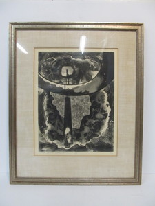 lot 120 image: Vintage Pencil Signed Etching by Aryeh Rothman