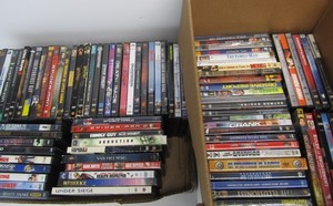 lot 61 image: Lot of 80 Assorted DVDs