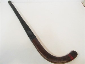 lot 245 image: Antique English Field Hockey Stick
