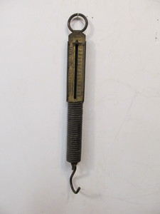 lot 257 image: Antique 1890s PELOUZE Hanging Scale