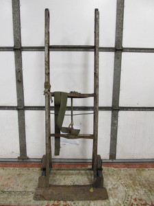 lot 258 image: Heavy Duty Vintage Industrial Warehouse Hand Truck Dolly