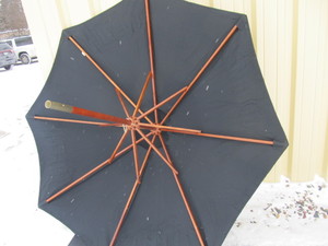 lot 325 image: Large JOSE CUERVO Tequila Bar Table Umbrella