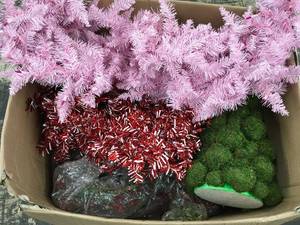 Box Of Christmas Decor