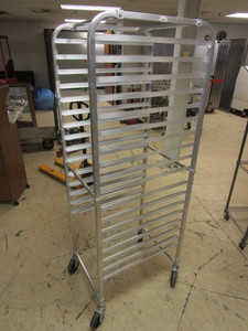 lot 210 image: ADVANCE TABCO ROLLING BUN  SHEET PAN RACK