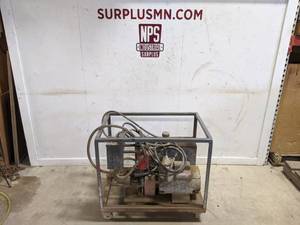 lot 3 image: Hydraulic Pump Assembly 3HP 1-Phase w Controller