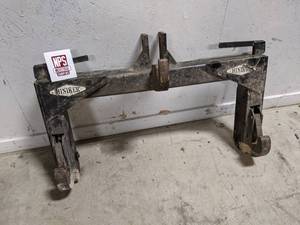 lot 11 image: Hiniker Category II 3-Point Hitch Quick Attach
